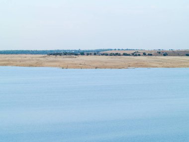 Ispanya 'da güzel bir göl. Doğa, seyahat