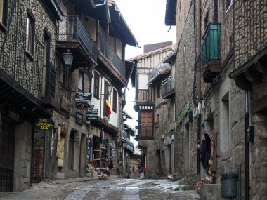 Cityscape Alberca, Salamanca, İspanya