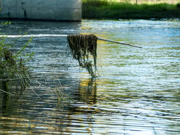 Oppervlakte Van Het Meer Spanje Natuur Reizen — Stockfoto