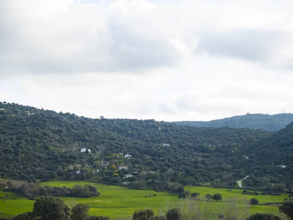 Paisaje Montaña Madrid España — Foto de Stock