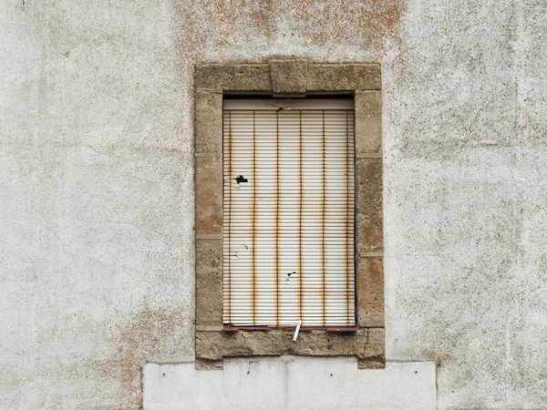 Hiszpania Stare Okno Domu Wsi — Zdjęcie stockowe