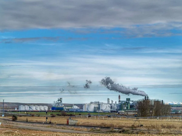 Fabrik Huerta Salamanca Spanien — Stockfoto