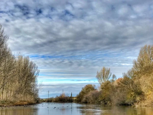 Beatiful River Huerta Salamanca Spain — Stock Photo, Image