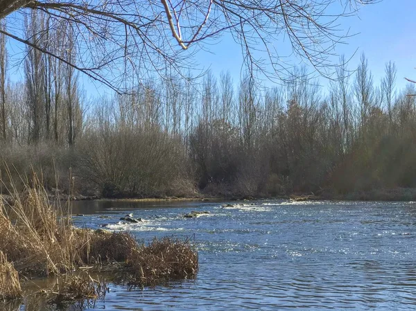 Beatiful River Huerta Salamanca Spain — Stock Photo, Image