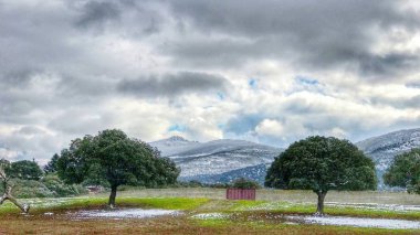 Mountain view in La Alberca ,Salamanca, Spain