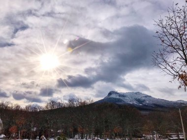Mountain view in La Alberca ,Salamanca, Spain