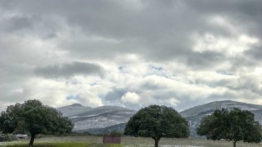 Mountain view in La Alberca ,Salamanca, Spain