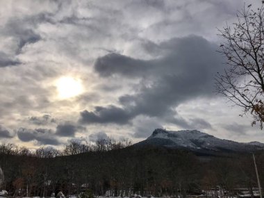 Mountain view in La Alberca ,Salamanca, Spain
