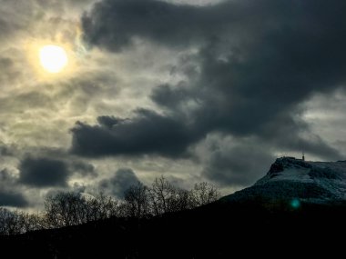 Mountain view in La Alberca ,Salamanca, Spain