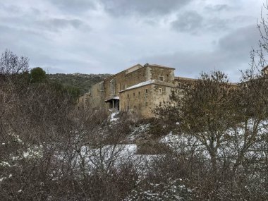 İspanya'da eski boğa güreşi. Mimari