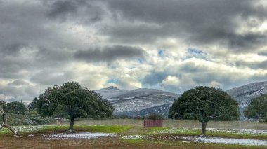 Mountain view in La Alberca ,Salamanca, Spain