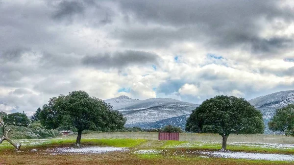 Mountain View Alberca Salamanca Spain — 스톡 사진