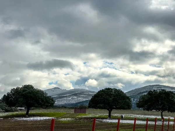 Mountain View Alberca Salamanca Spain — 스톡 사진