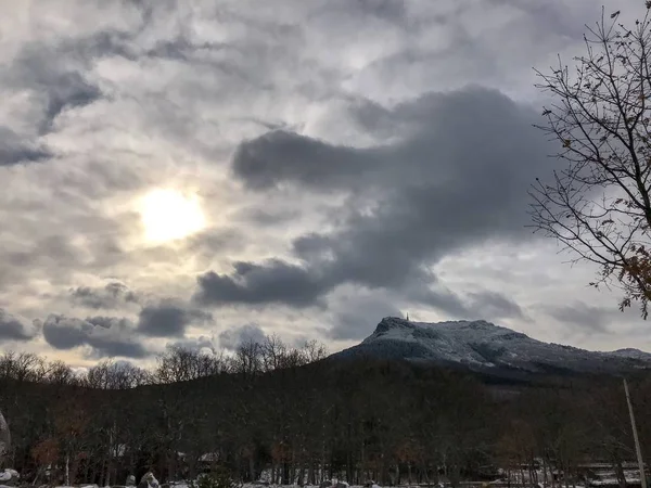 Mountain view in La Alberca ,Salamanca, Spain