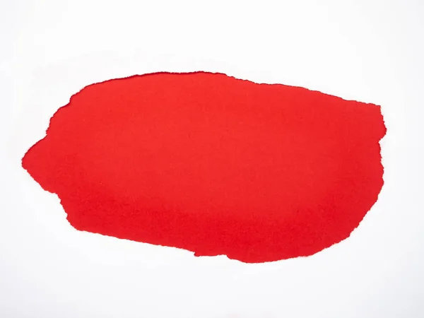 Libro blanco roto aislado sobre rojo —  Fotos de Stock