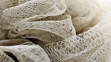 Gri soyut banyo süngeri dokusu arkaplanı