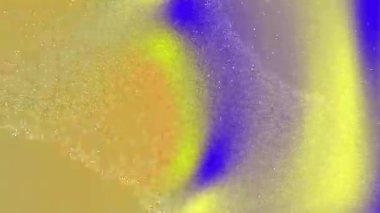 Parlak parçacık tasarımlı soyut altın eğimli arkaplan