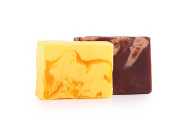 kozmetik ve hijyen beyaz bir arka plan üzerinde