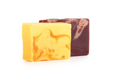 kozmetik ve hijyen beyaz bir arka plan üzerinde