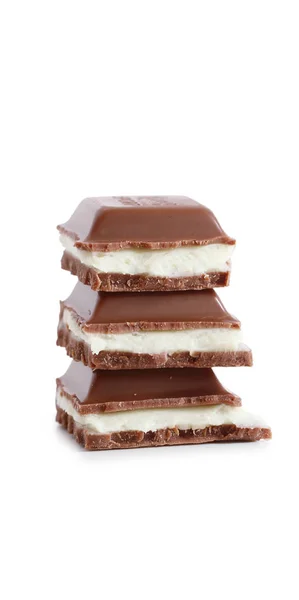 巧克力作为健康可口的甜点 — 图库照片