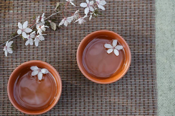 The traditions of Oriental tea drinking — Stock Photo, Image