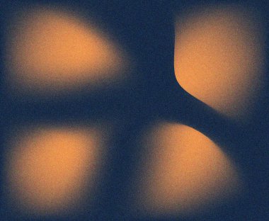 Projeniz için soyut Koyu Mavi ve Turuncu Renkli Arkaplan Parlayan Şekiller, Koyu Mavi ve Turuncu Arkaplan Tasarımı.