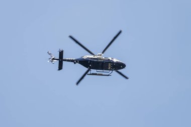 Central Park devriye New York Polis helikopteri