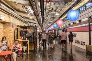 Etkinliği Chelsea Market içinde