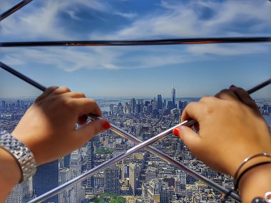 Manhattan manzarası, new York şehri için arıyorsunuz