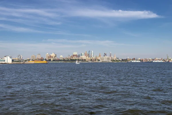 Brooklyn Heights cityscape New York Körfezi '