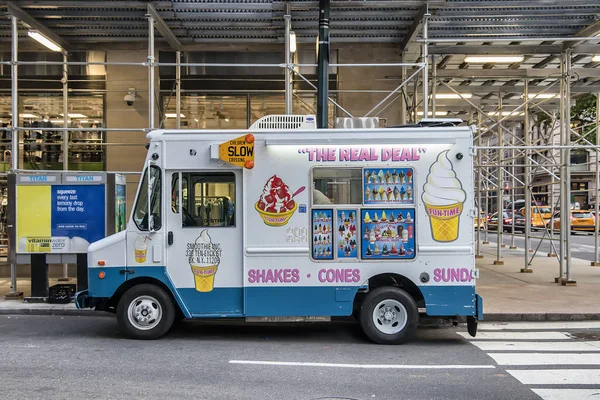 Camión Helados Vintage Nueva York —  Fotos de Stock