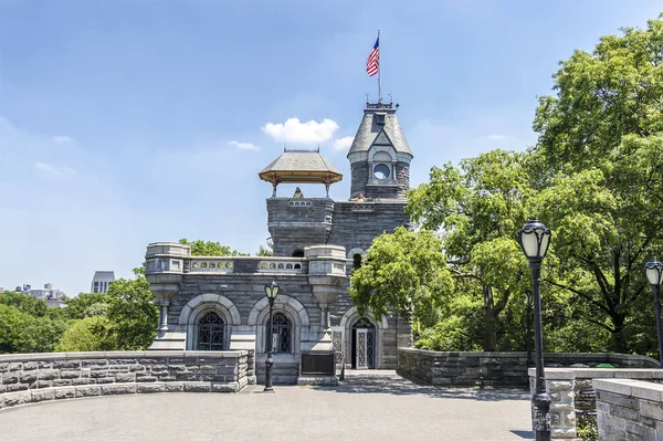 Castillo Belvedere Central Park — Foto de Stock