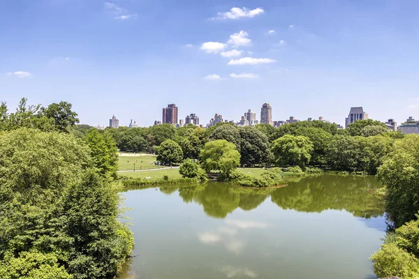 Parque Central Día Soleado Ciudad Nueva York — Foto de Stock