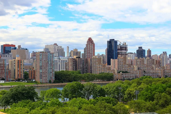 Roosvelt ada manzarası içinde New York City, Amerika Birleşik Devletleri