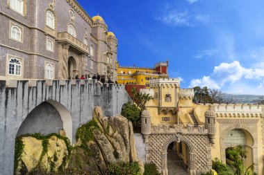 Portekiz, Sintra 'daki Pena Ulusal Sarayı (Palacio Nacional da Pena)