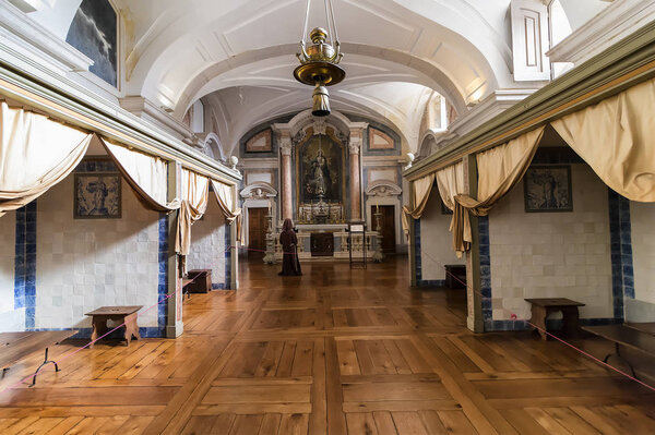 Infirmary for the Seriously Ill. Mafra National Palace, Convent and Basilica. Franciscan Religious Order. Baroque.