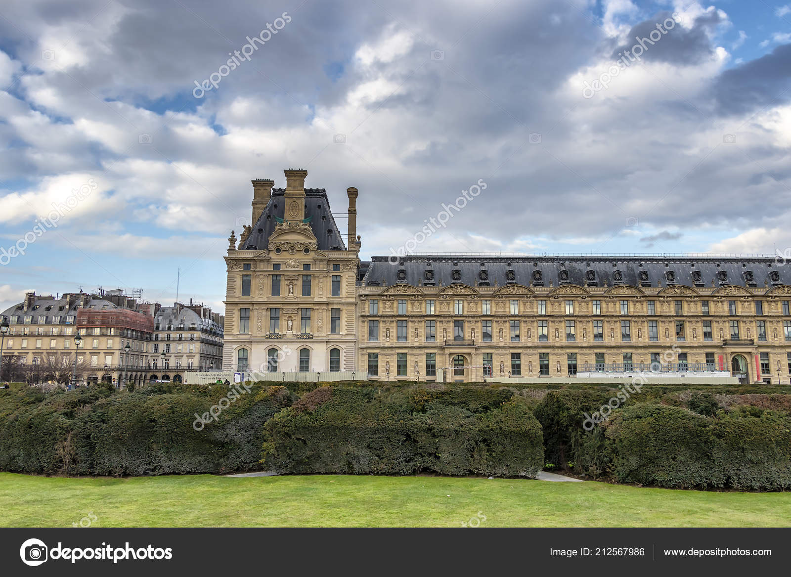 National Museum Decorative Arts Paris France Stock Photo