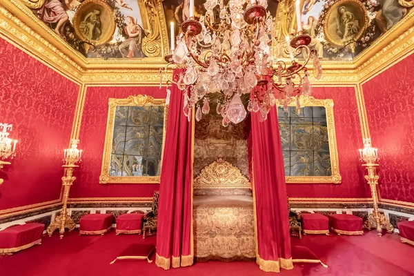 Versailles Francja Marca 2018 Salon Rtęci King Apartment Grand Hotelu — Zdjęcie stockowe