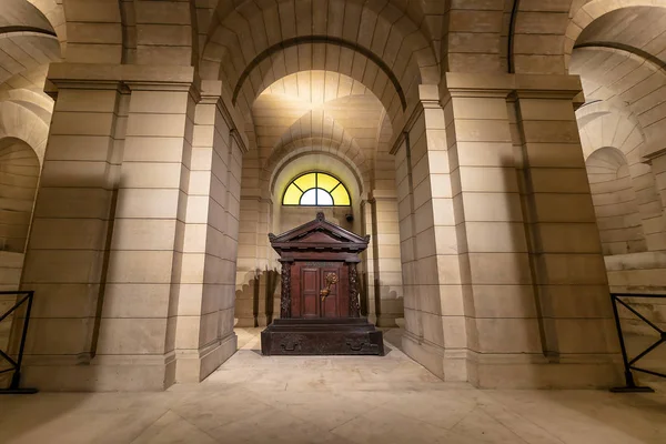 París Francia Marzo 2018 Tumba Jean Jacques Rousseau Dentro Del — Foto de Stock