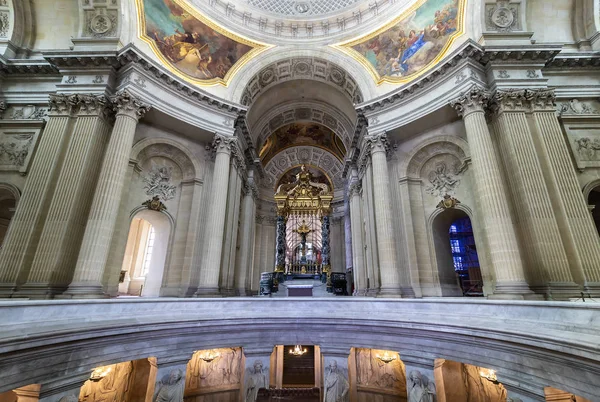 París Francia Marzo 2018 Dentro Catedral Les Invalides — Foto de Stock