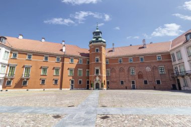 Royal Castle Castle Meydanı eski şehir Varşova, Polonya