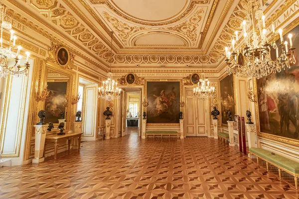 Varsovie Pologne Mai 2018 Salle Bal Dans Château Royal Varsovie — Photo