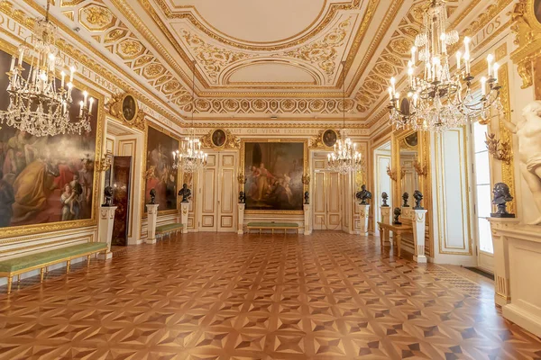 Varsovie Pologne Mai 2018 Salle Bal Dans Château Royal Varsovie — Photo