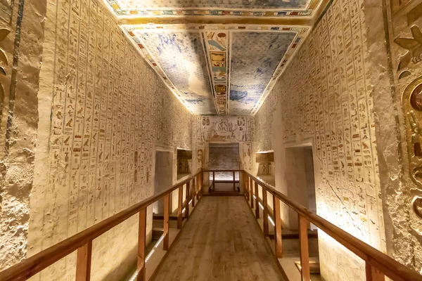 Luksor Egipt Września 2018 Kv2 Grobowiec Dolinie Królów Jest Miejscem — Zdjęcie stockowe