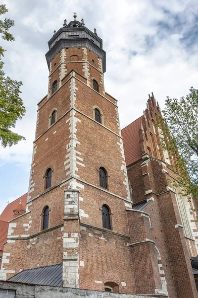 Fronleichnamsbasilika Jüdischen Viertel Von Krakau Polen — Stockfoto