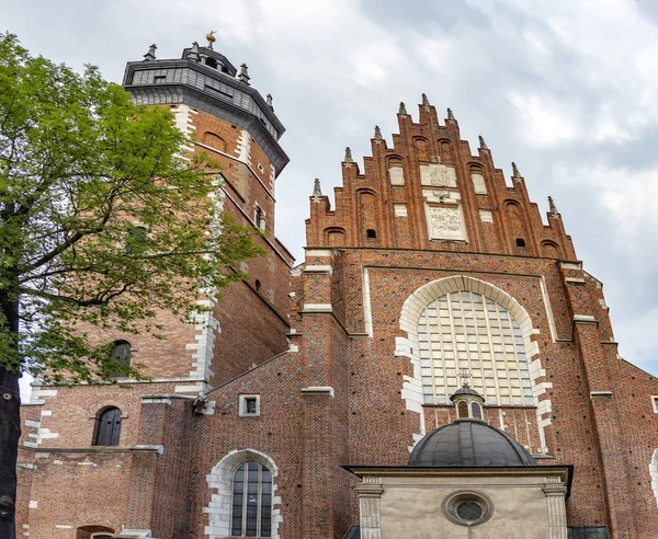 Basílica Corpus Christi Bairro Judaico Cracóvia Polônia — Fotografia de Stock