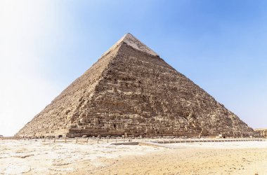 Khafre veya Firavun, piramit olduğunu ikinci en yüksek ve en büyük ikinci Antik Mısır Giza piramitleri ve dördüncü Hanedanı Firavun Khafre (Chefren Türbesi)