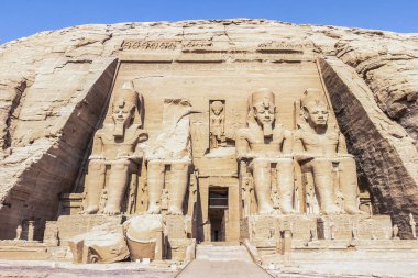 Abu Simbel, büyük Tapınağı Ramses II, Mısır