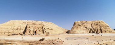 Abu Simbel, büyük Tapınağı Ramses II ve küçük tapınak Nefertari, Mısır