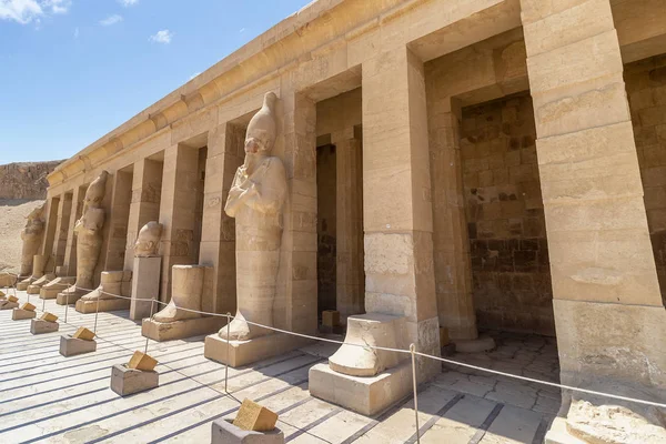 Templo Mortuorio Hatshepsut También Conocido Como Djeser Djeseru Construido Para —  Fotos de Stock